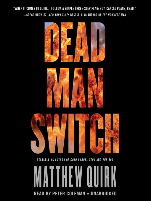 Title details for Dead Man Switch by Matthew Quirk - Available
